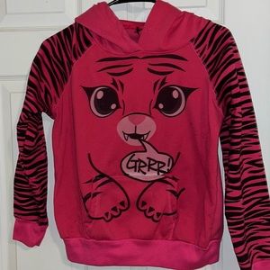Pretty Pink Pink Tiger Hoodie